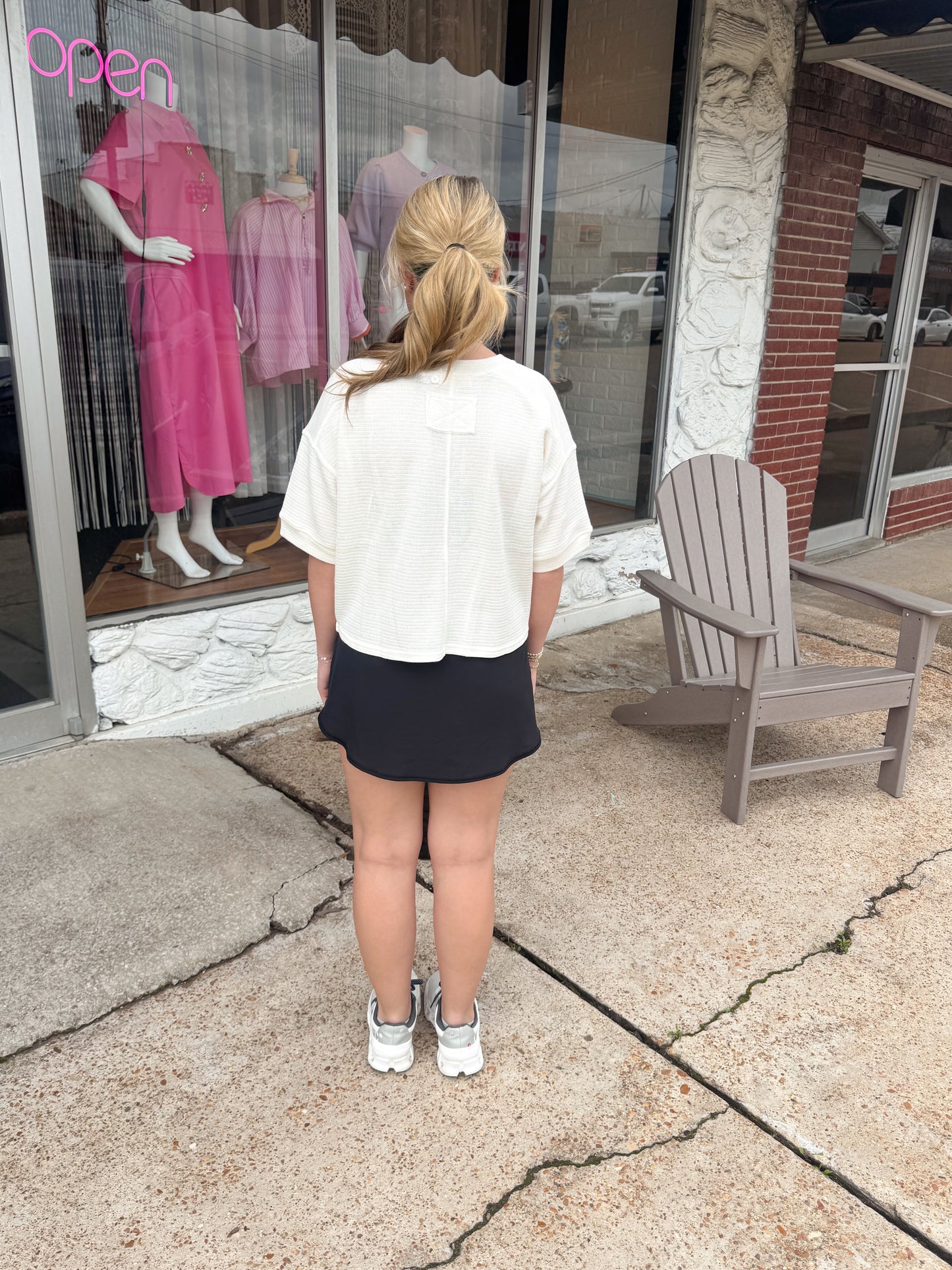 Simple White Tee