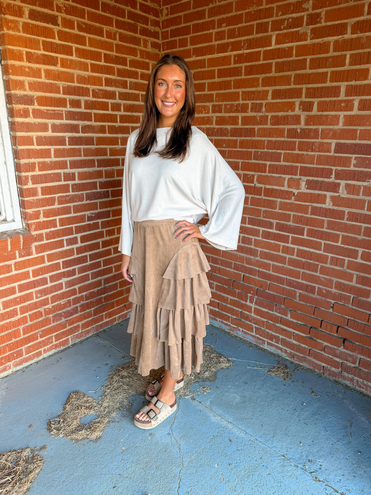 Southern Belle Ruffle Skirt