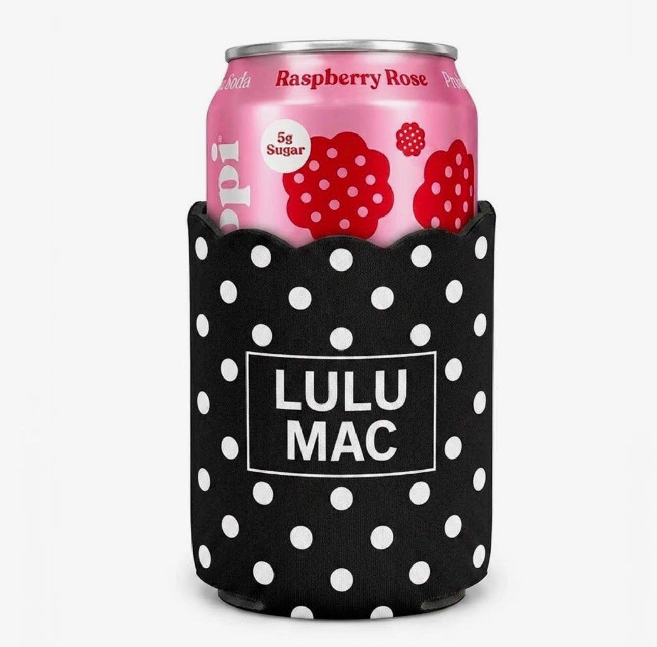 Lulu Mac Polka Dot Koozie (multiple colors)