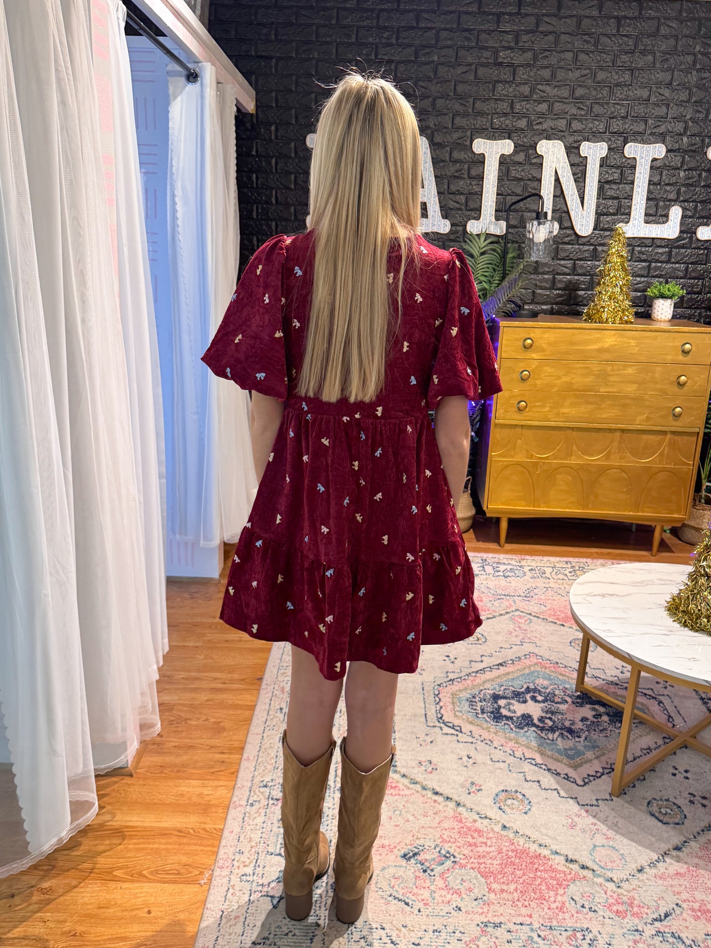 Velvet Holiday Dress
