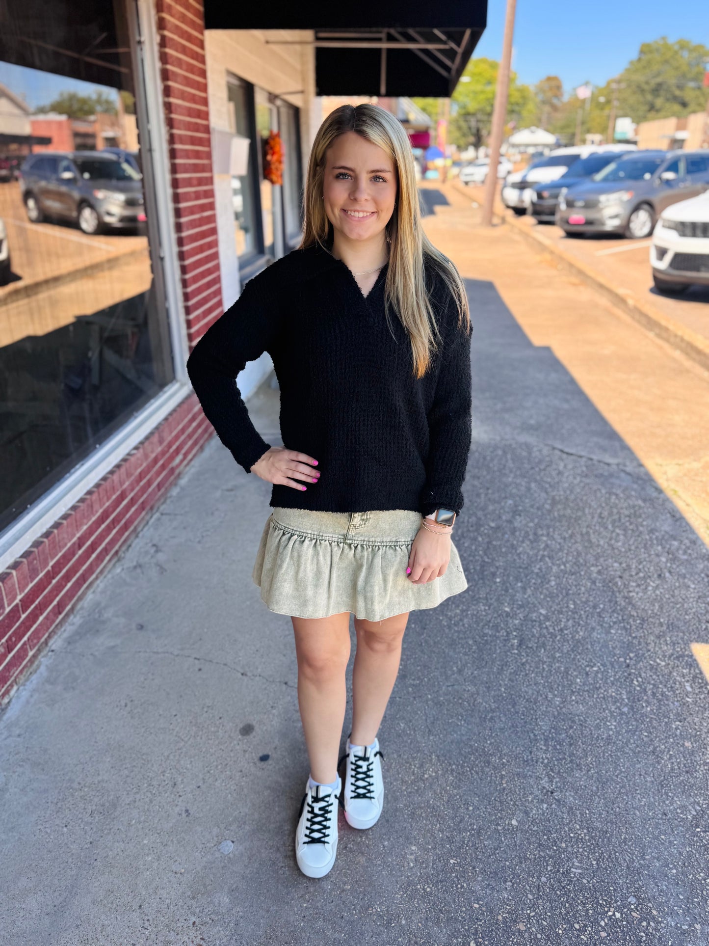 Darlin' Black Sweater