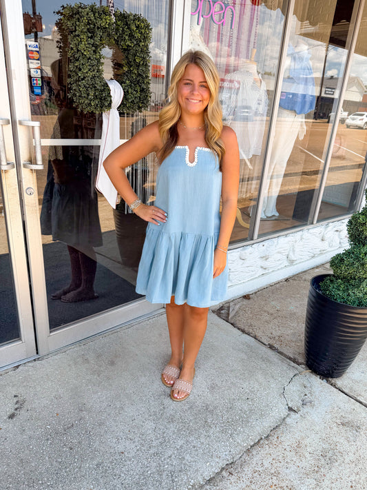 Sky's The Limit Mini Dress