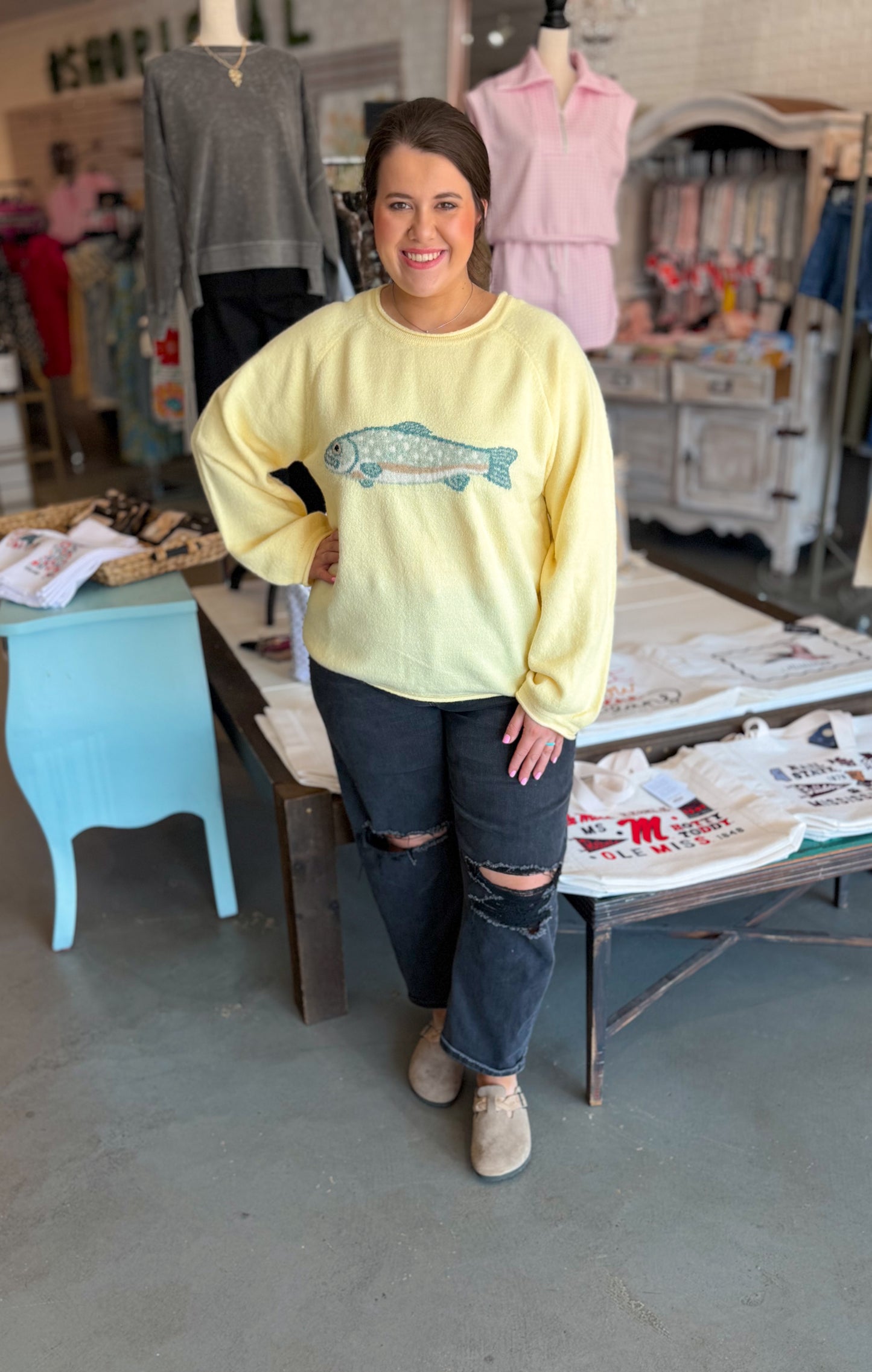 Butter Fish Sweater