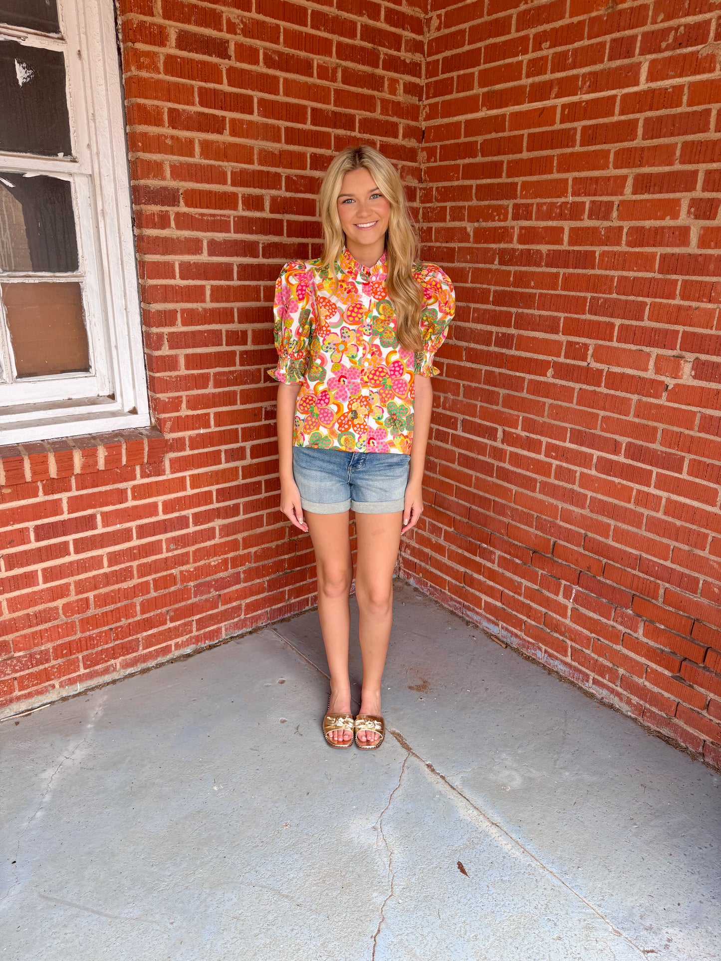 Flowers Bloom Top