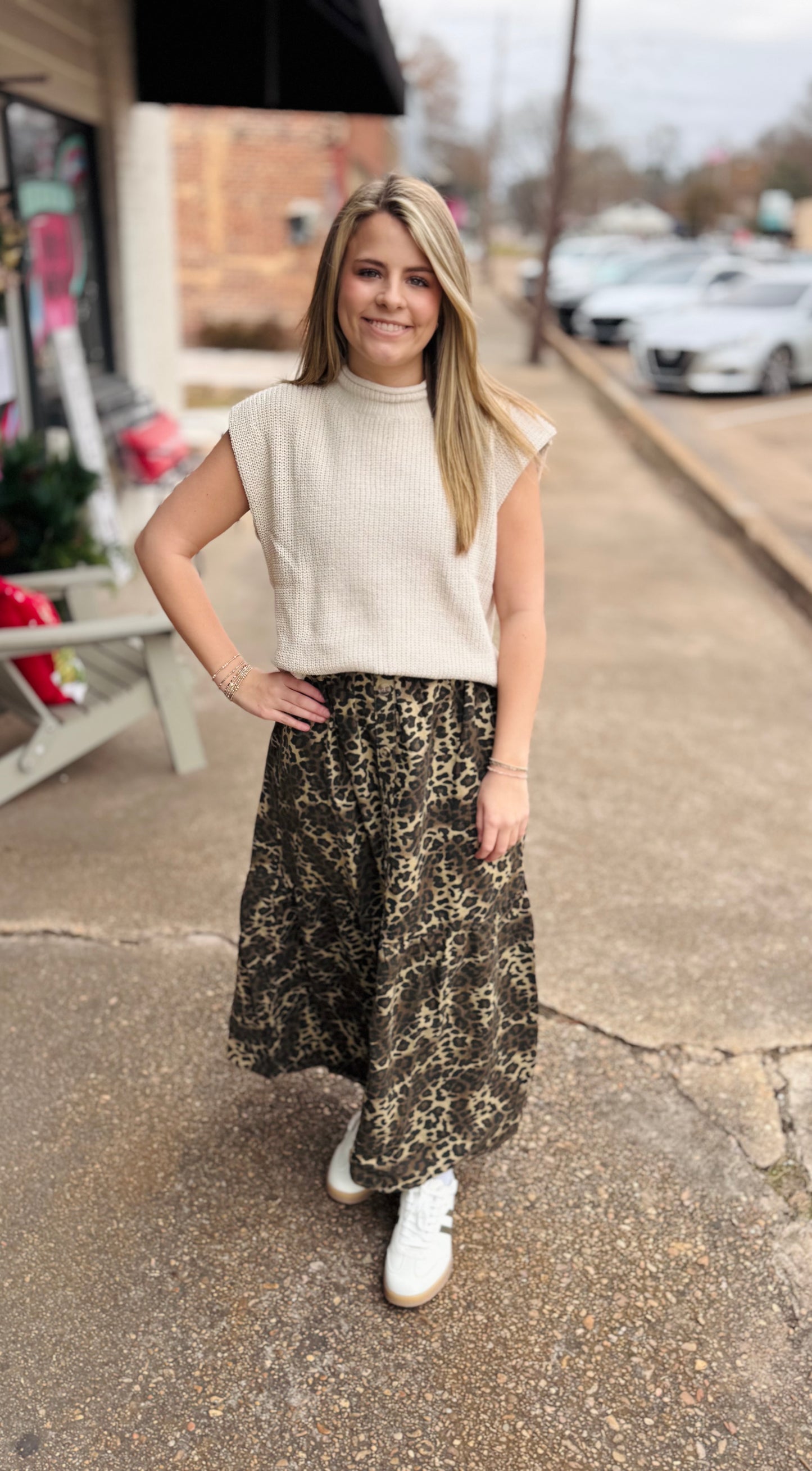 Leopard Skirt