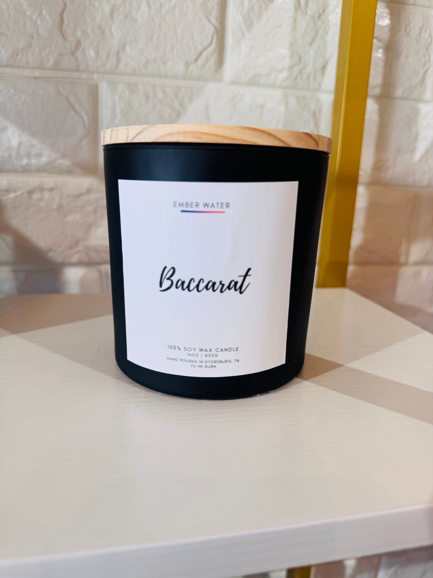 Ember Water 100% Soy Candles