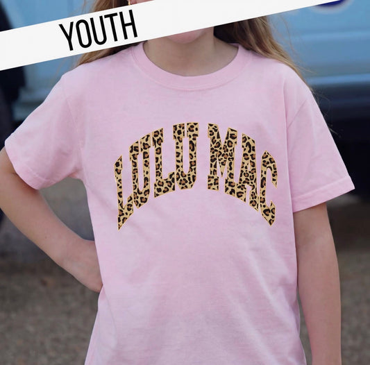 Youth Leopard Lulu Mac Tee