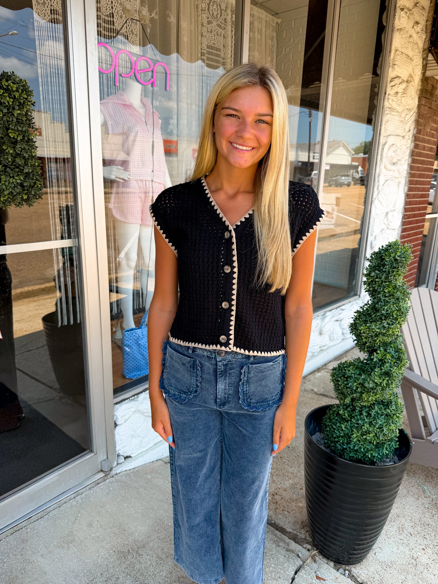 Fall Days Sweater Vest