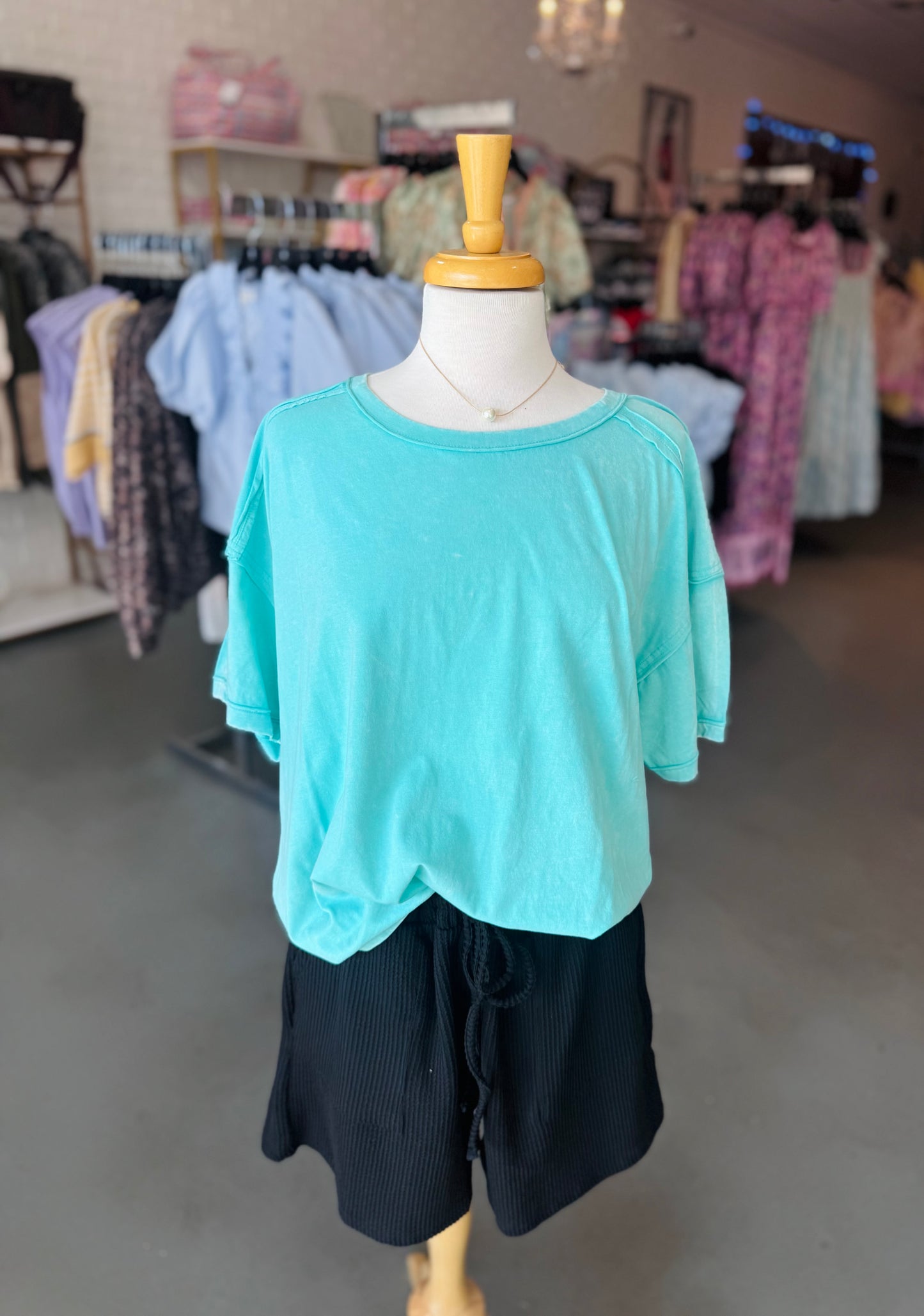 Perfectly Mint Top-Plus