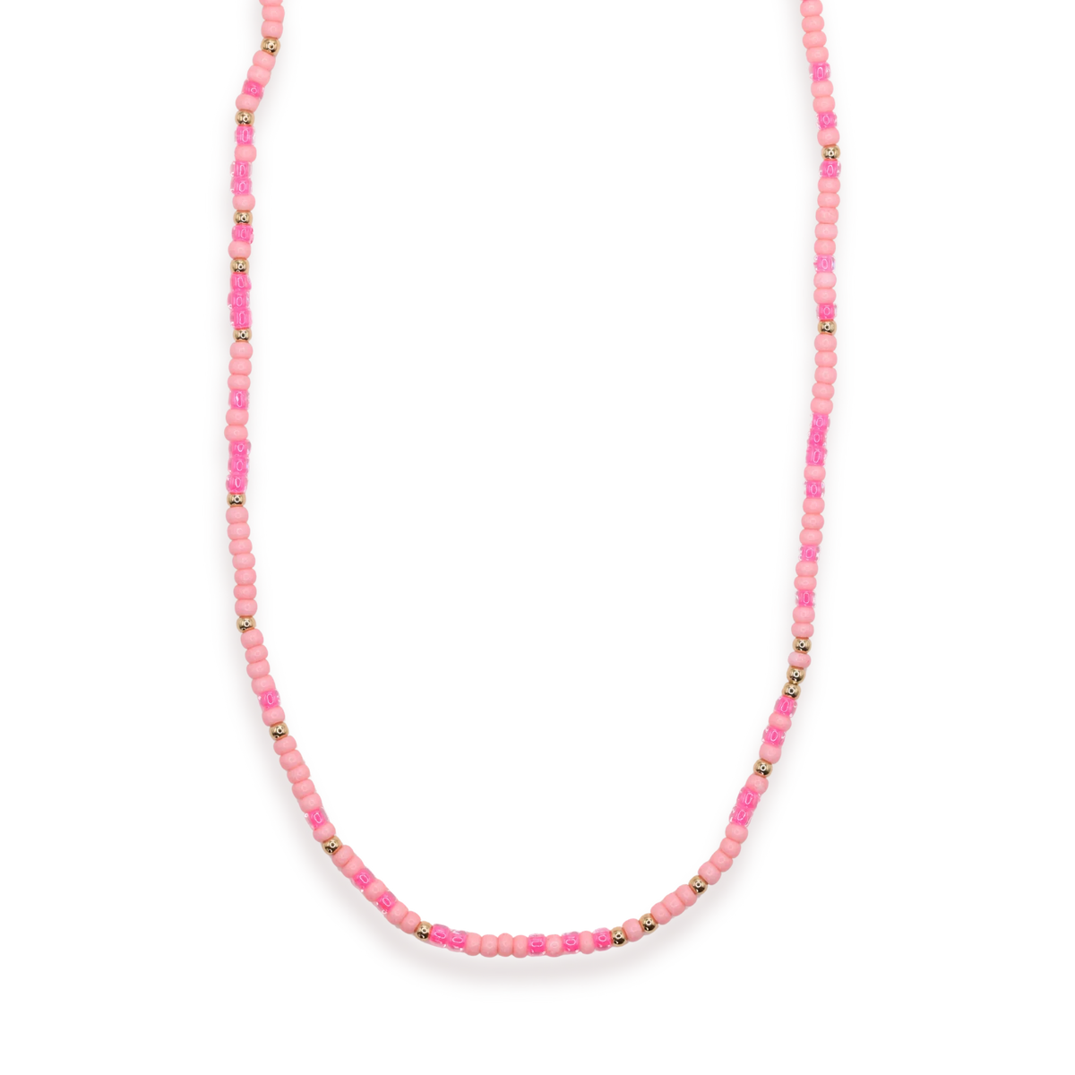 Hot Pink Sprinkle Necklace