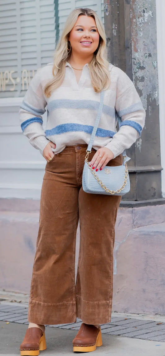 Joan Crossbody Baby Blue EC