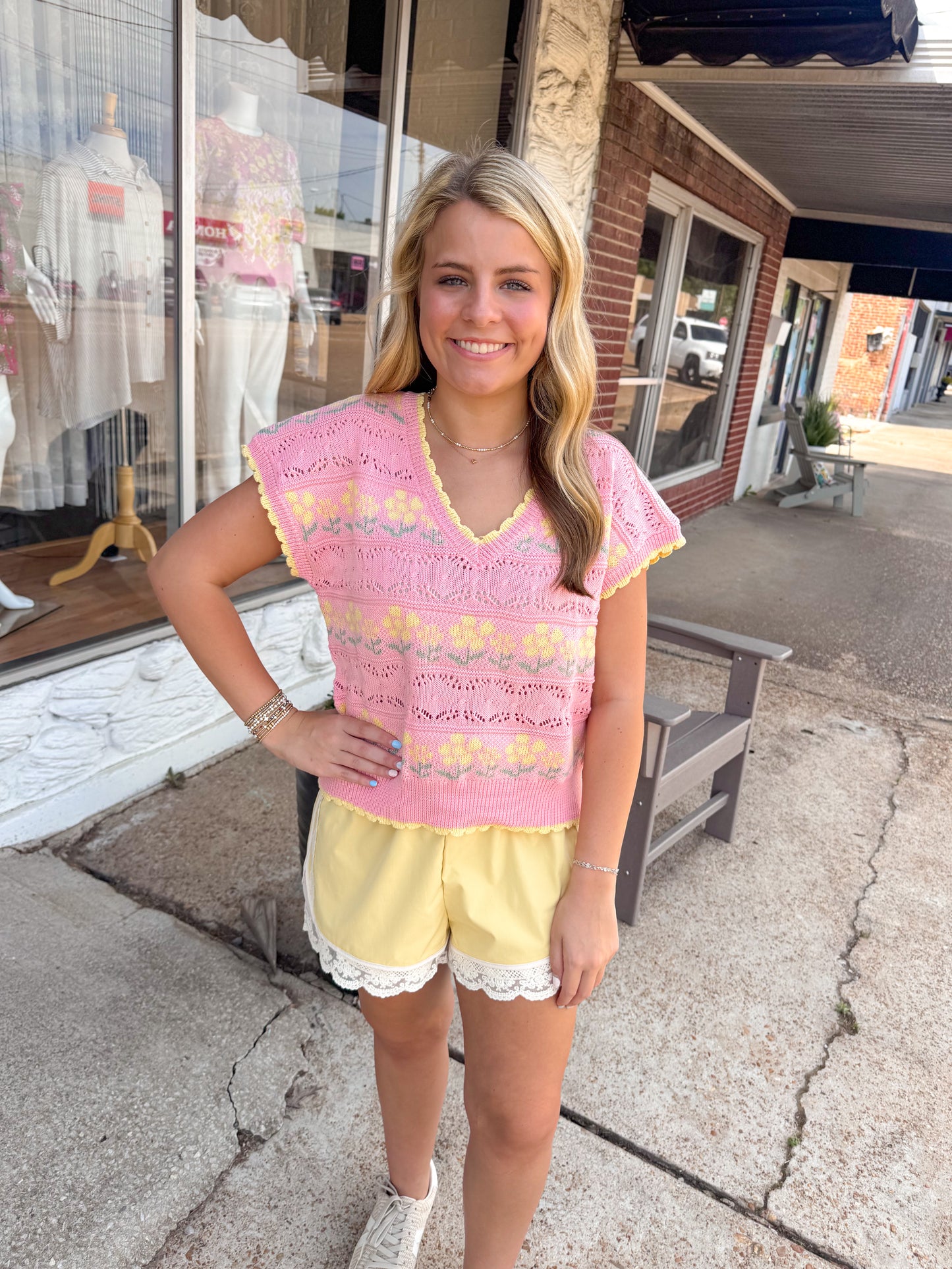 Honey Bloom Sweater