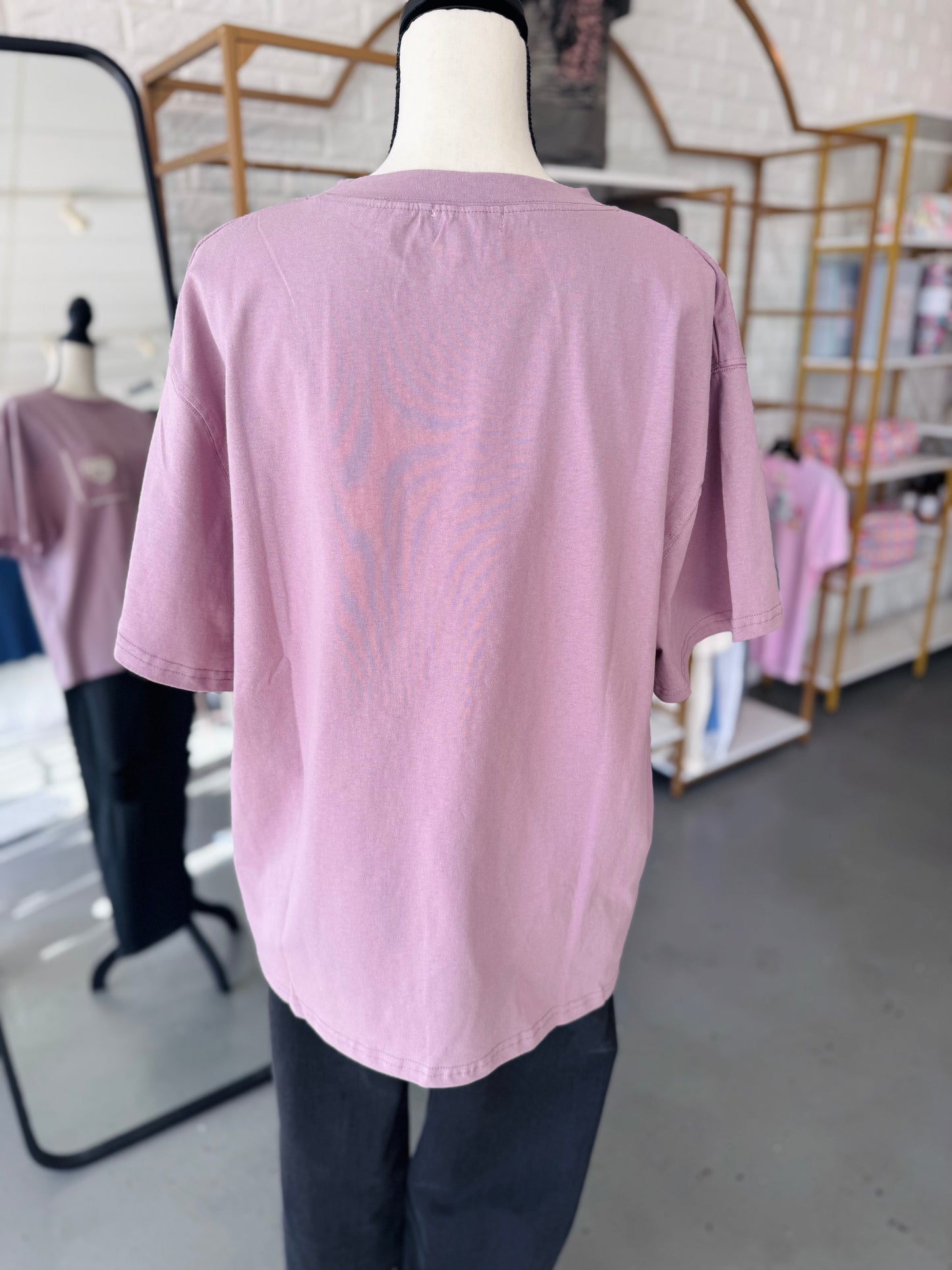 Scalloped Pocket Tee