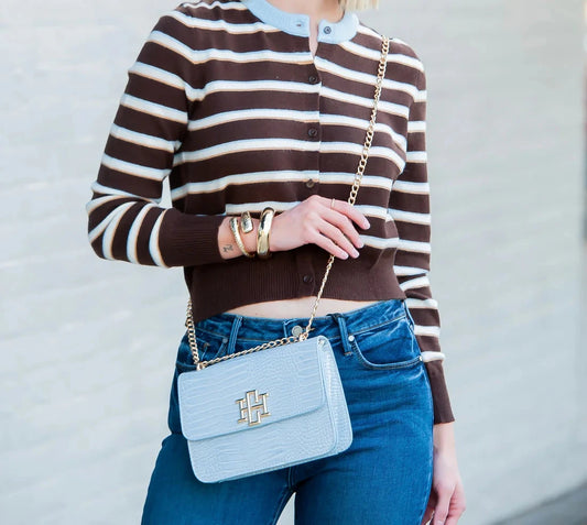 Rory Crossbody - Baby Blue EC