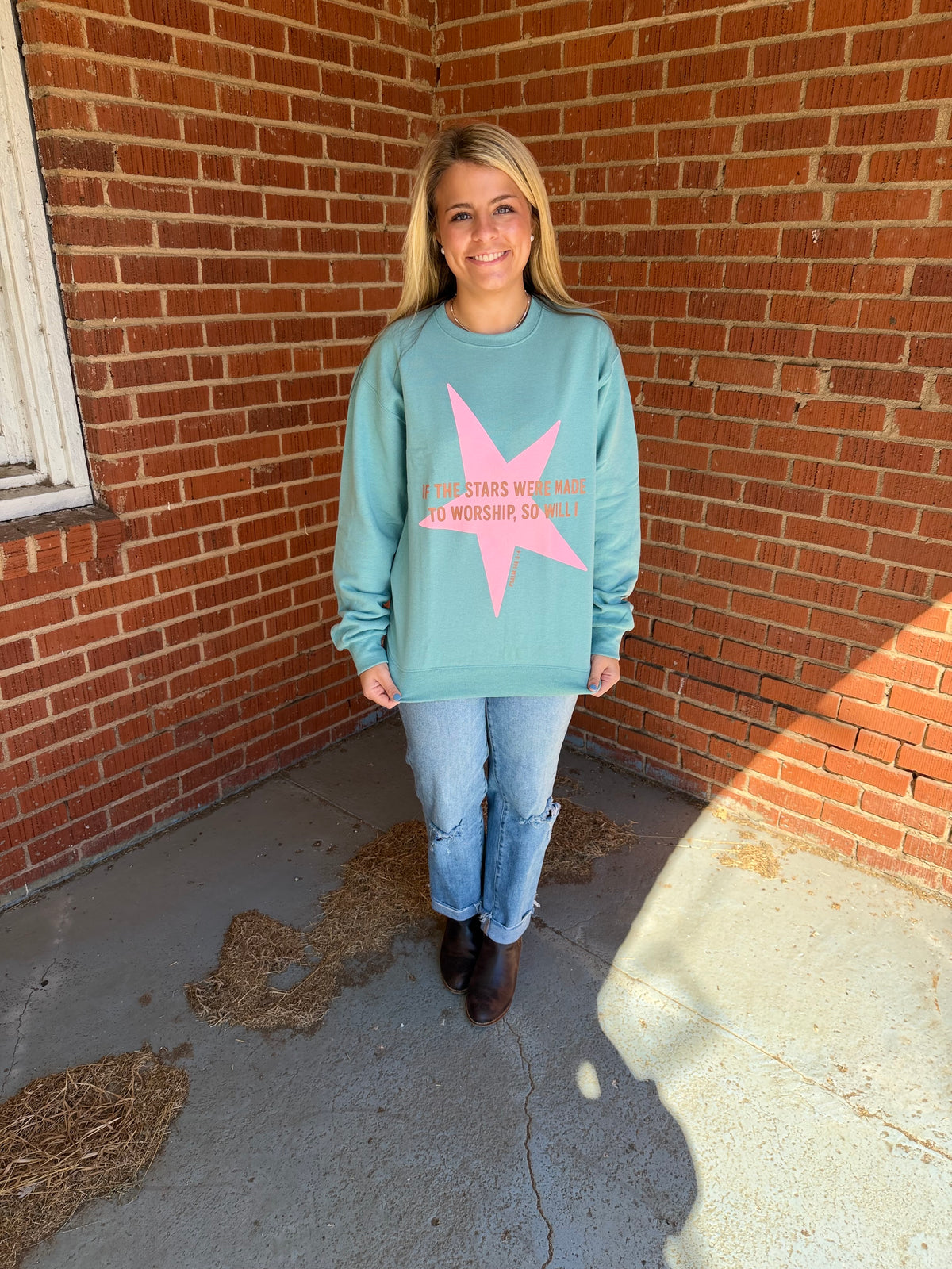 Stars Were Made To Worship Sweatshirt