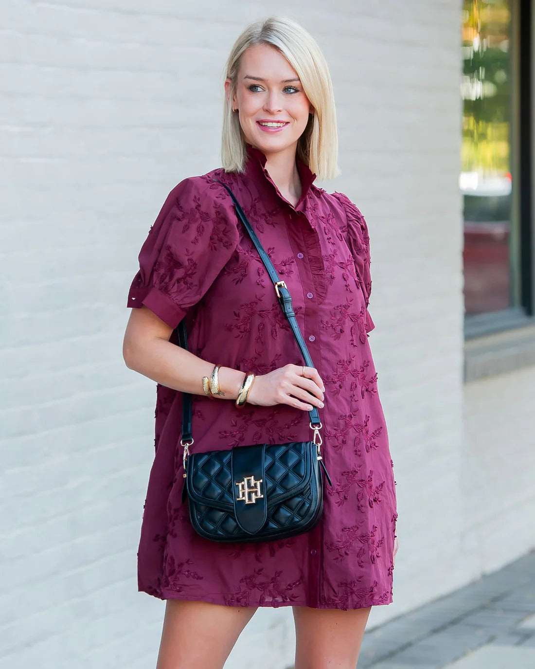 Griffin Crossbody - Black