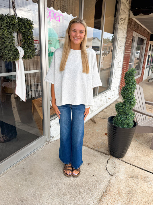 Grey Scuba Tee