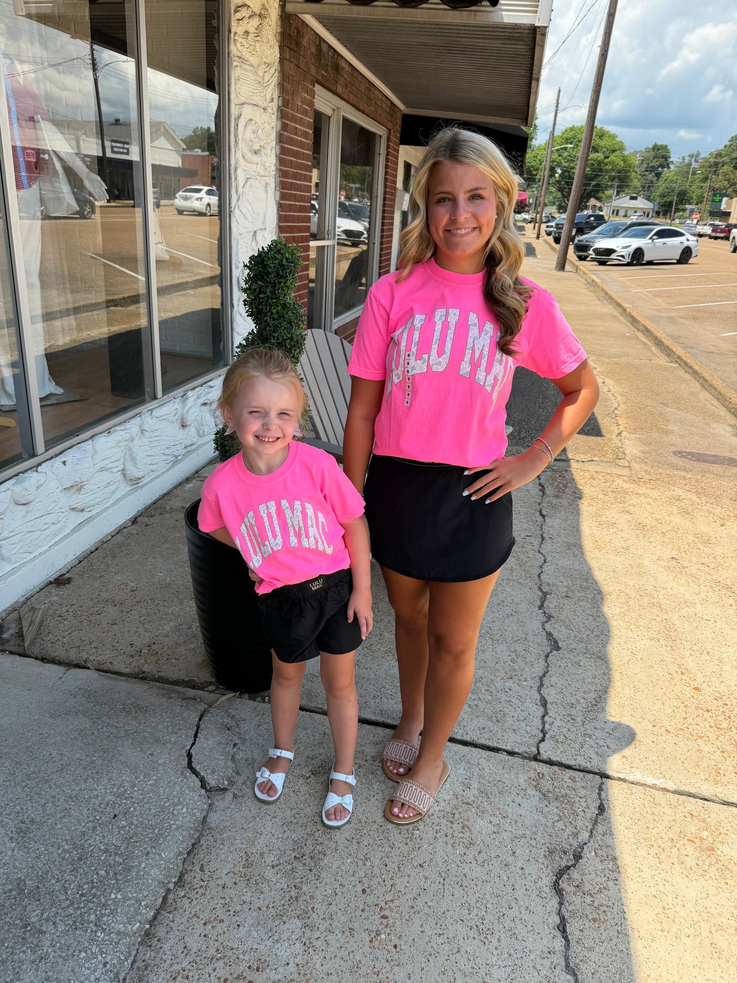 Lulu Mac Neon Camo Tee