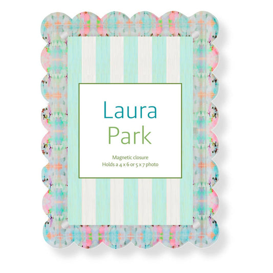 Brooks Avenue Scalloped Acrylic Picture Frame