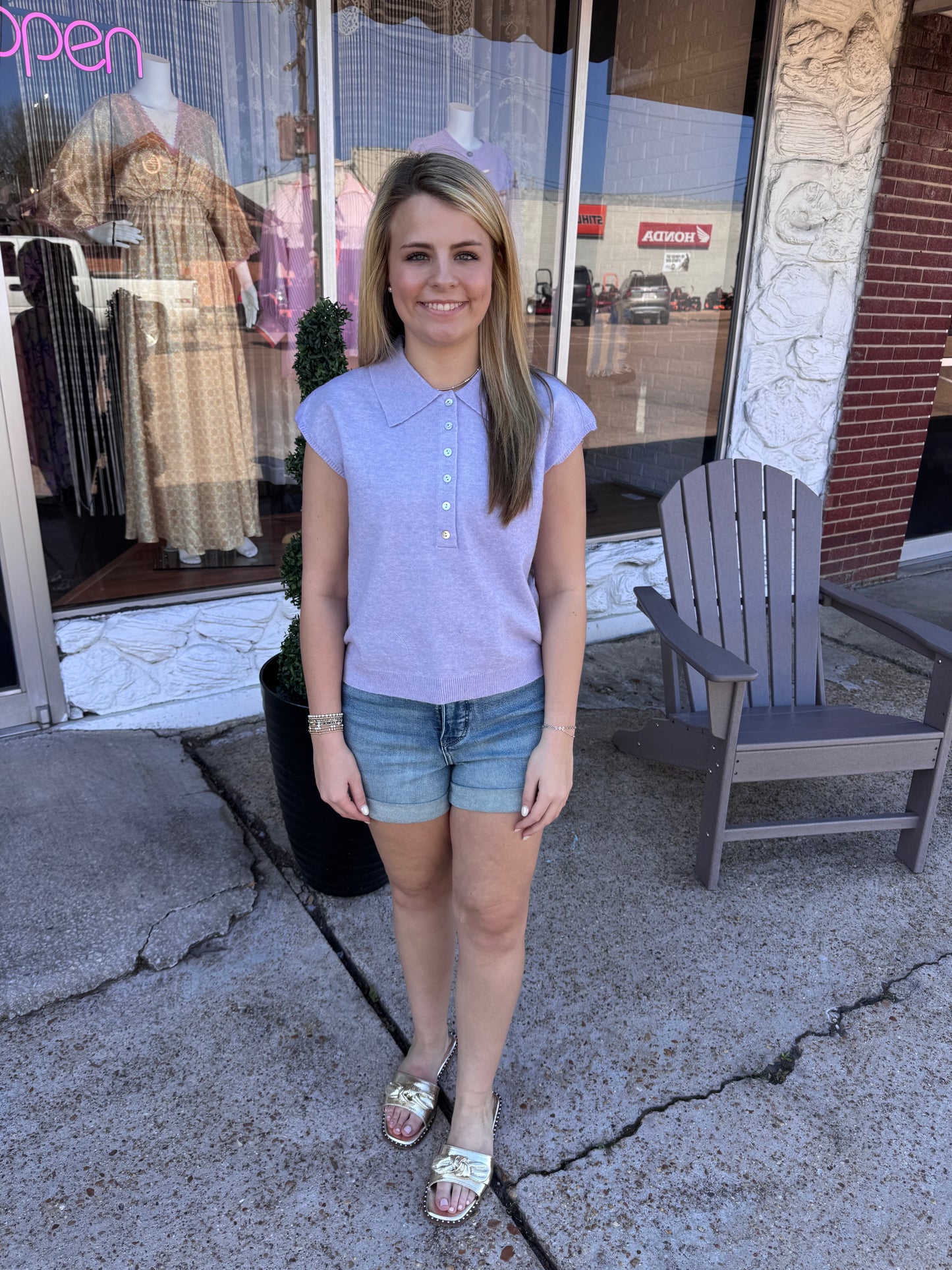 Lavender Wishes Top