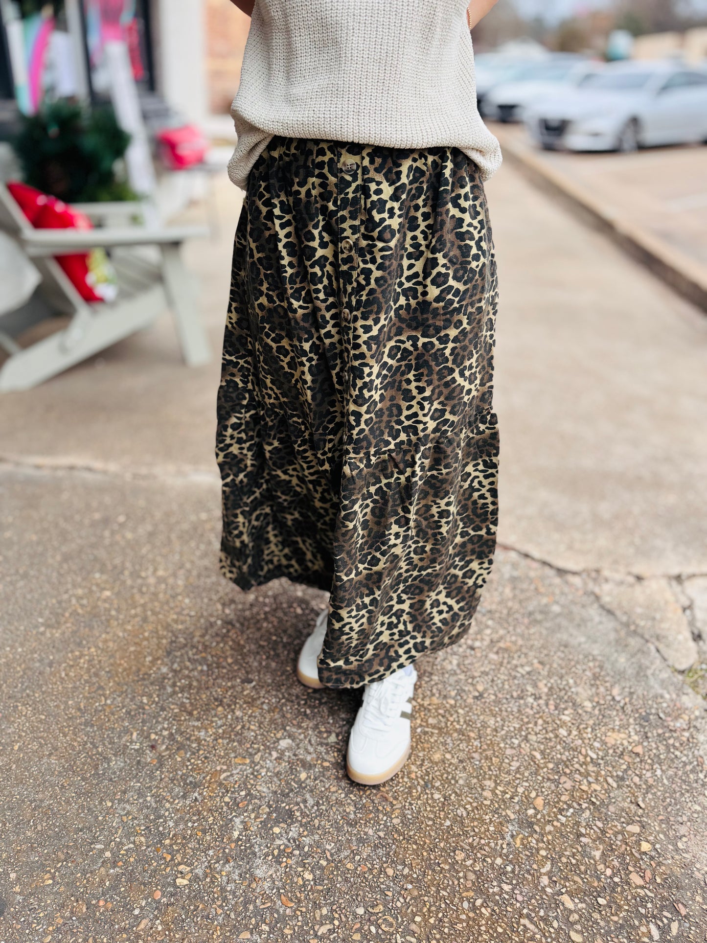 Leopard Skirt