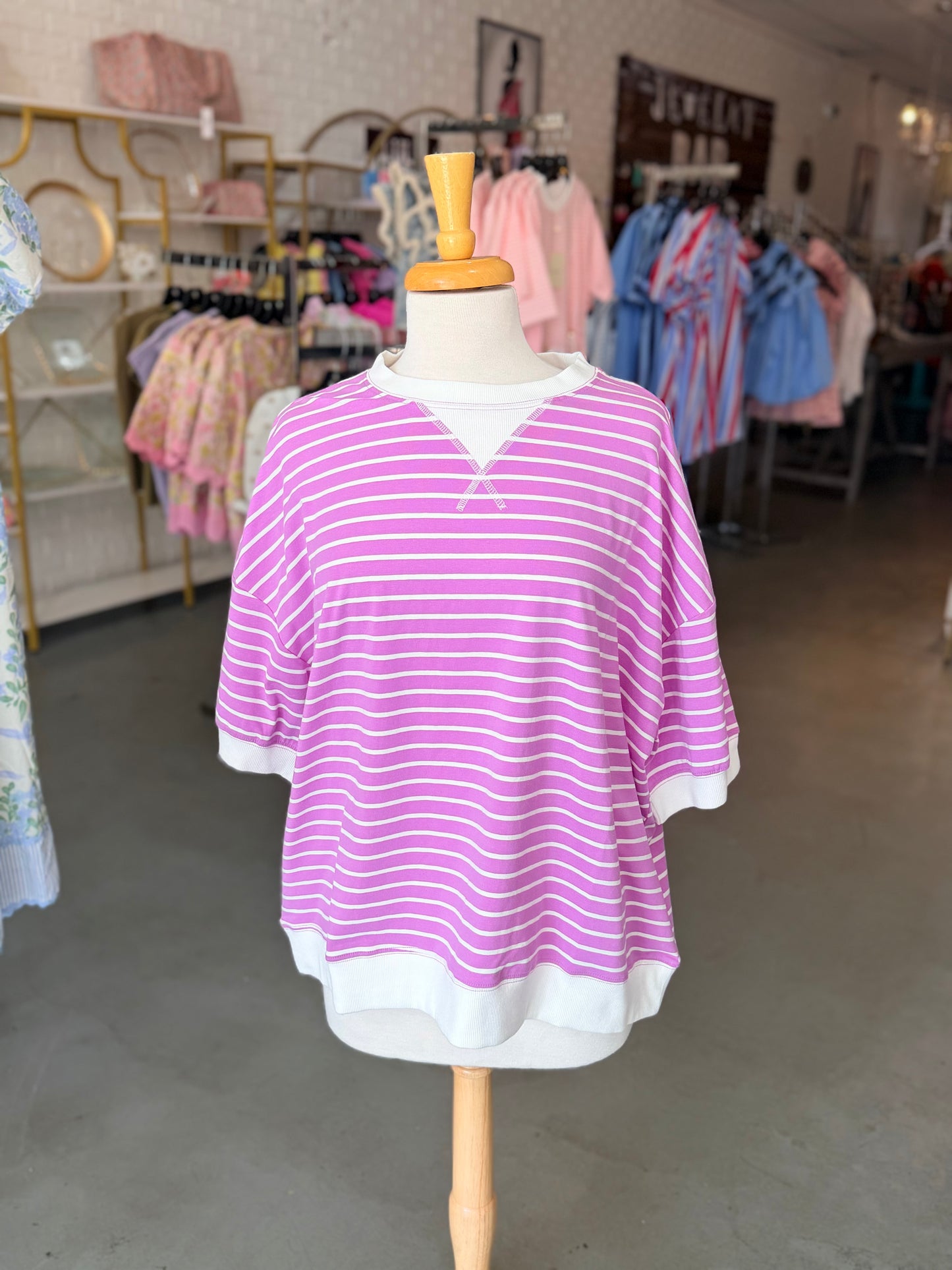 Lilac Love Top -Plus