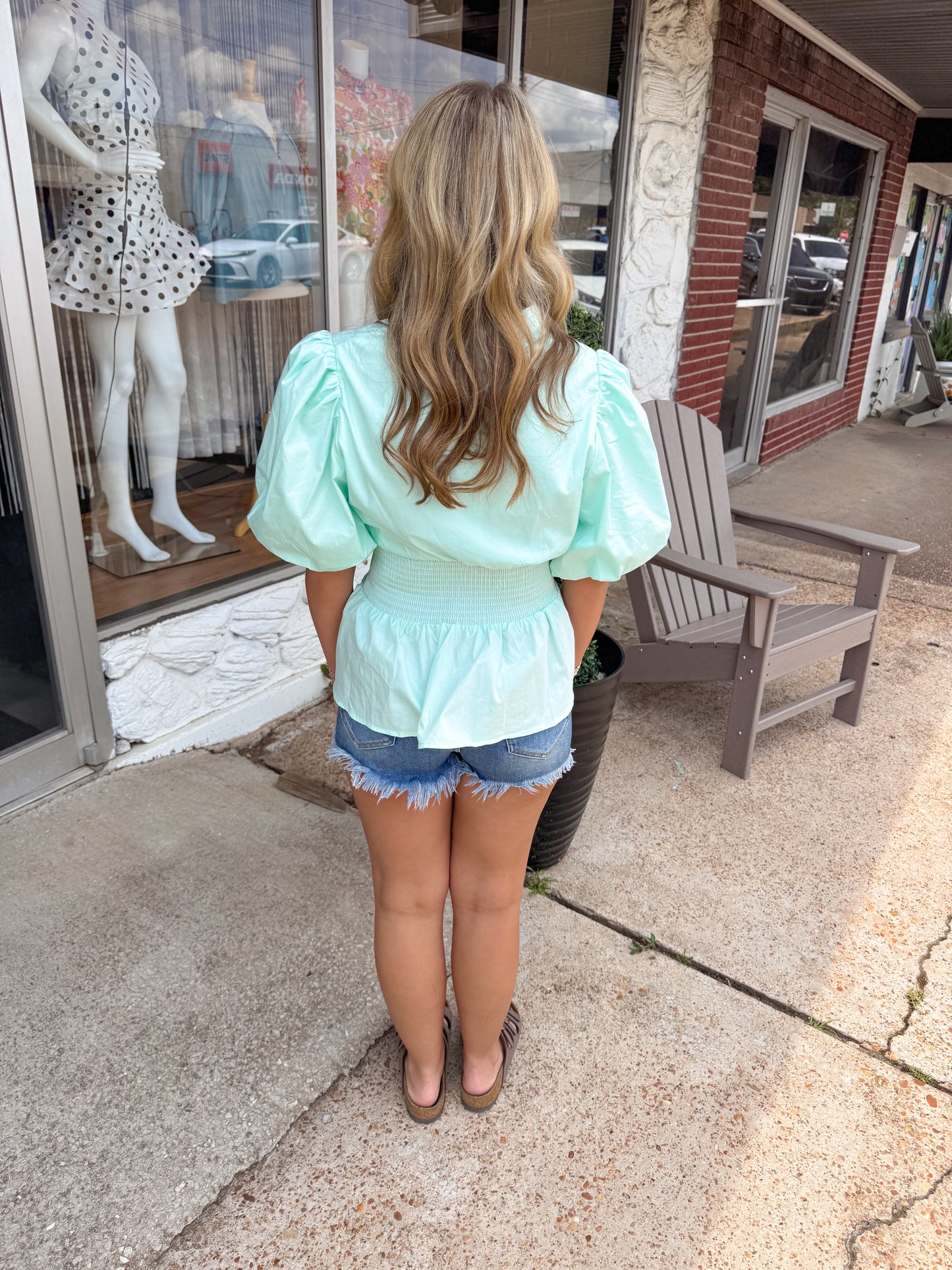 Mint-To-Be Blouse