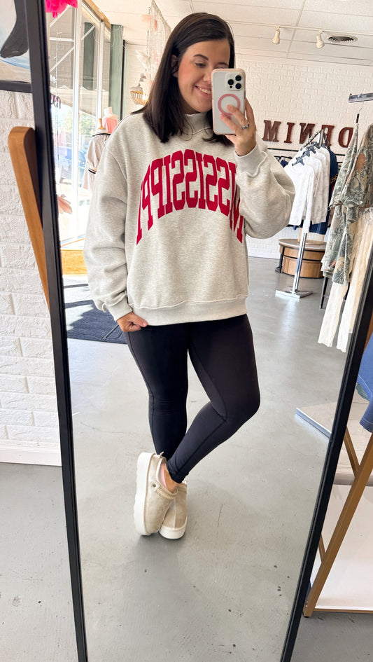 MISSISSIPPI/MS Reversible Sweatshirt