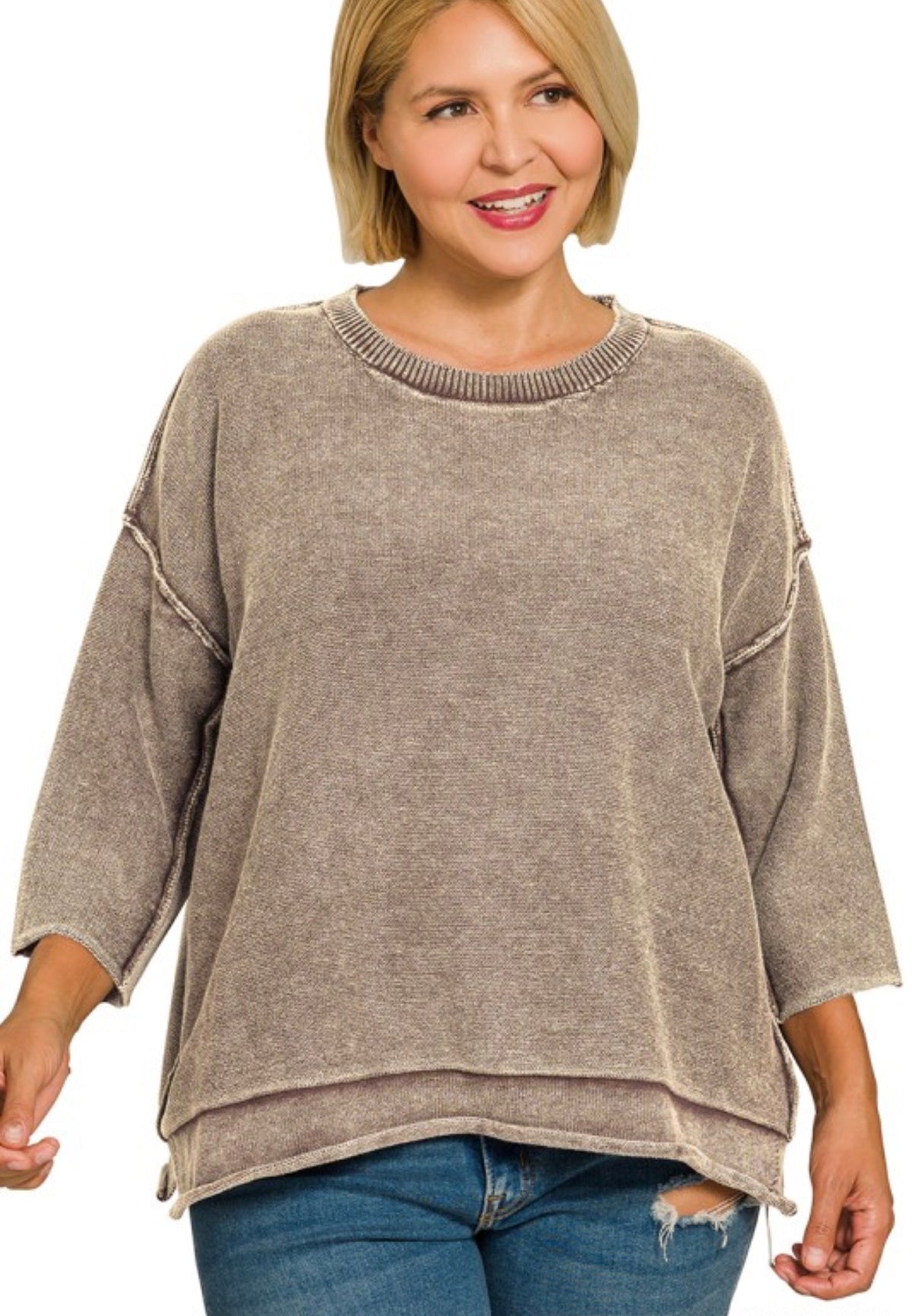 That Girl Sweater- Plus