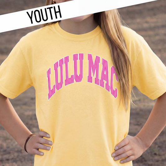 Stripe Butter Youth Lulu Mac Tee