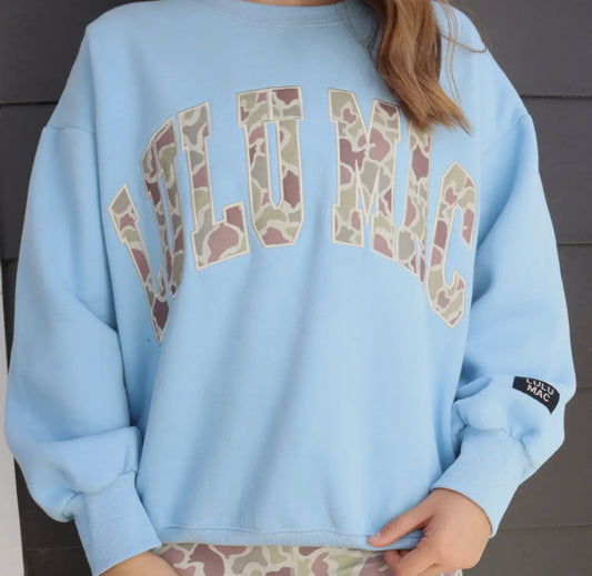 Lulu Mac Camo Sweatshirt
