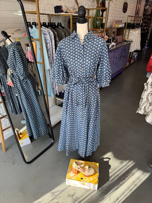 Floral Embroidery Dress