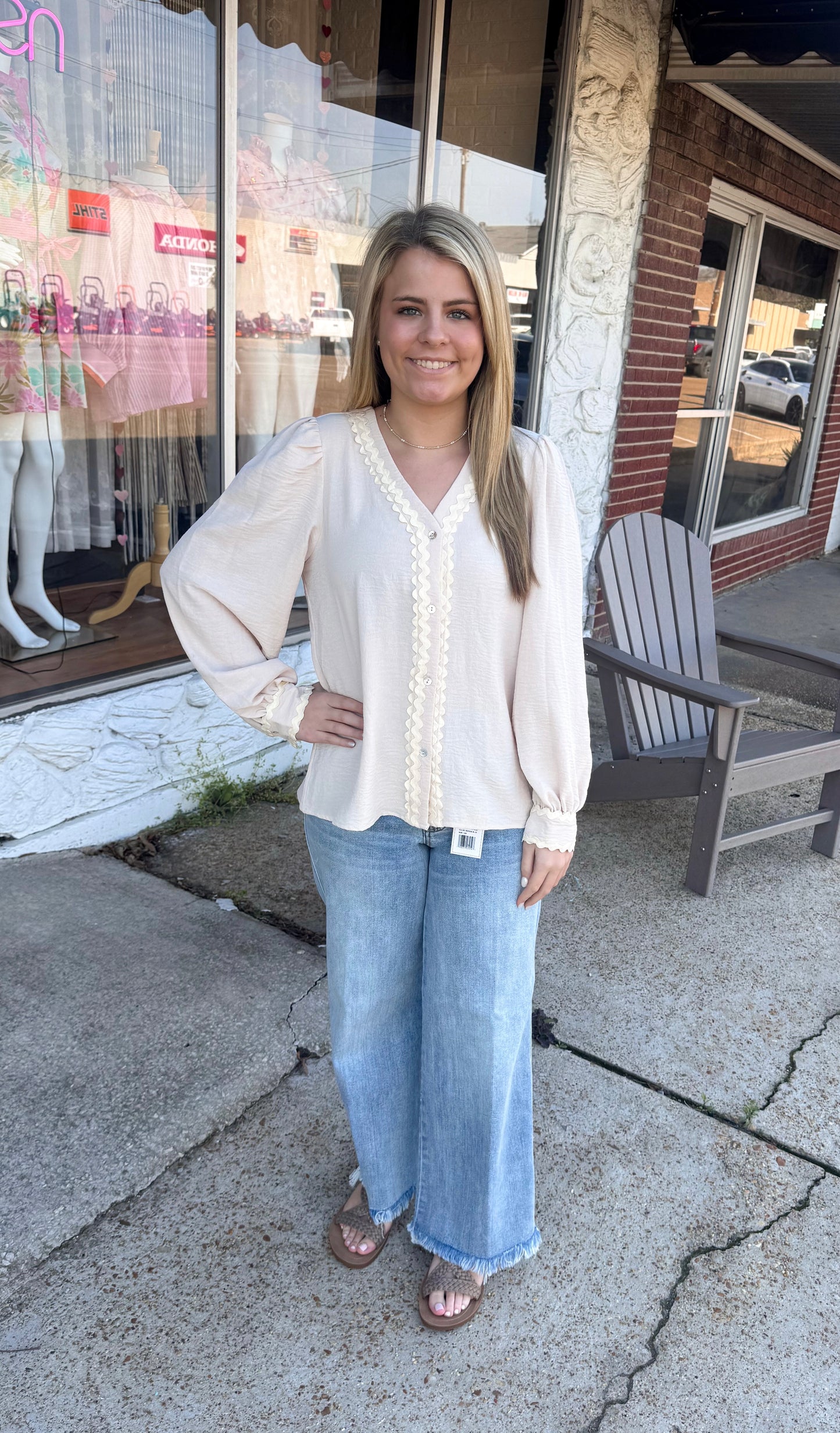 Oat & Honey Blouse