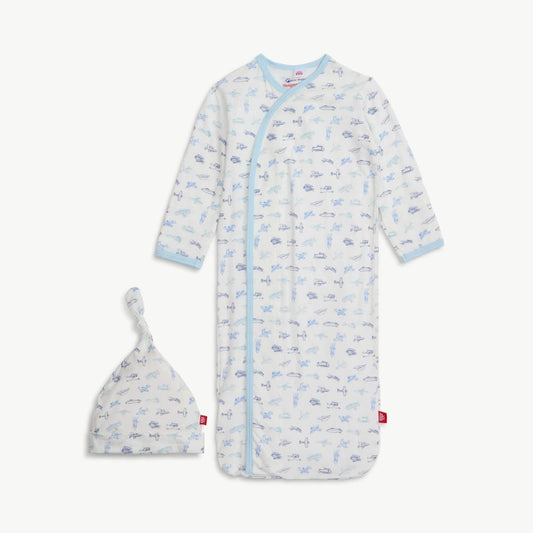 AIRPLANES GOWN&HAT SET