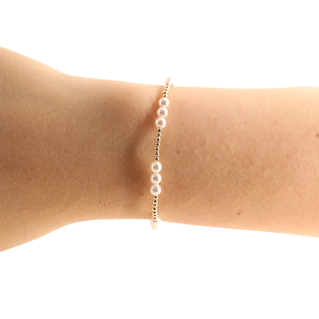 ILY Pearl Bracelet