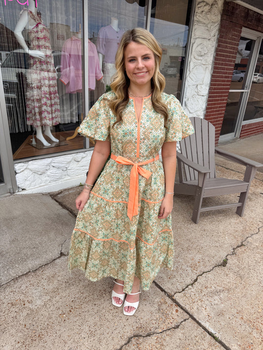 Chapel Charm Midi Dress