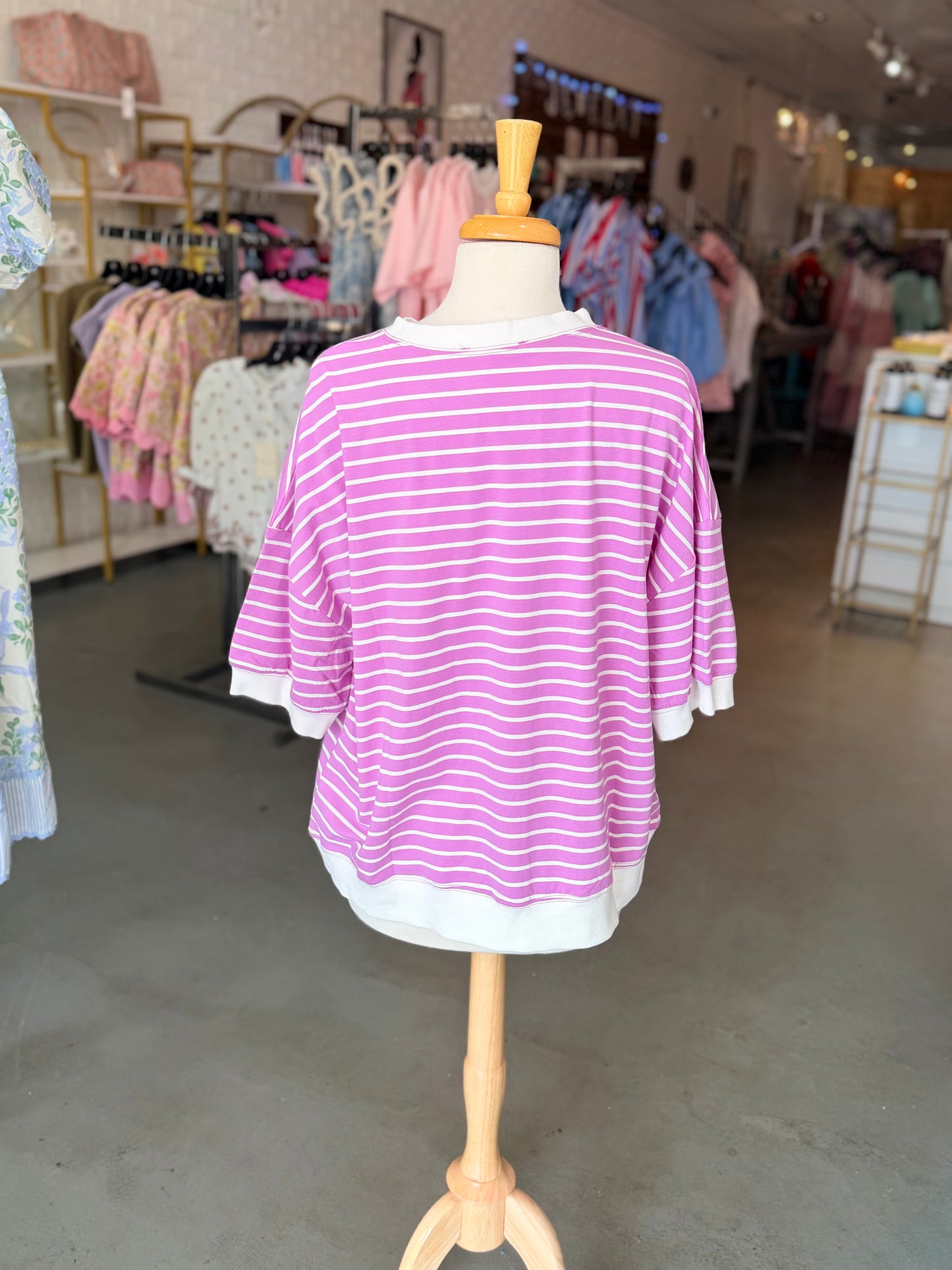 Lilac Love Top -Plus
