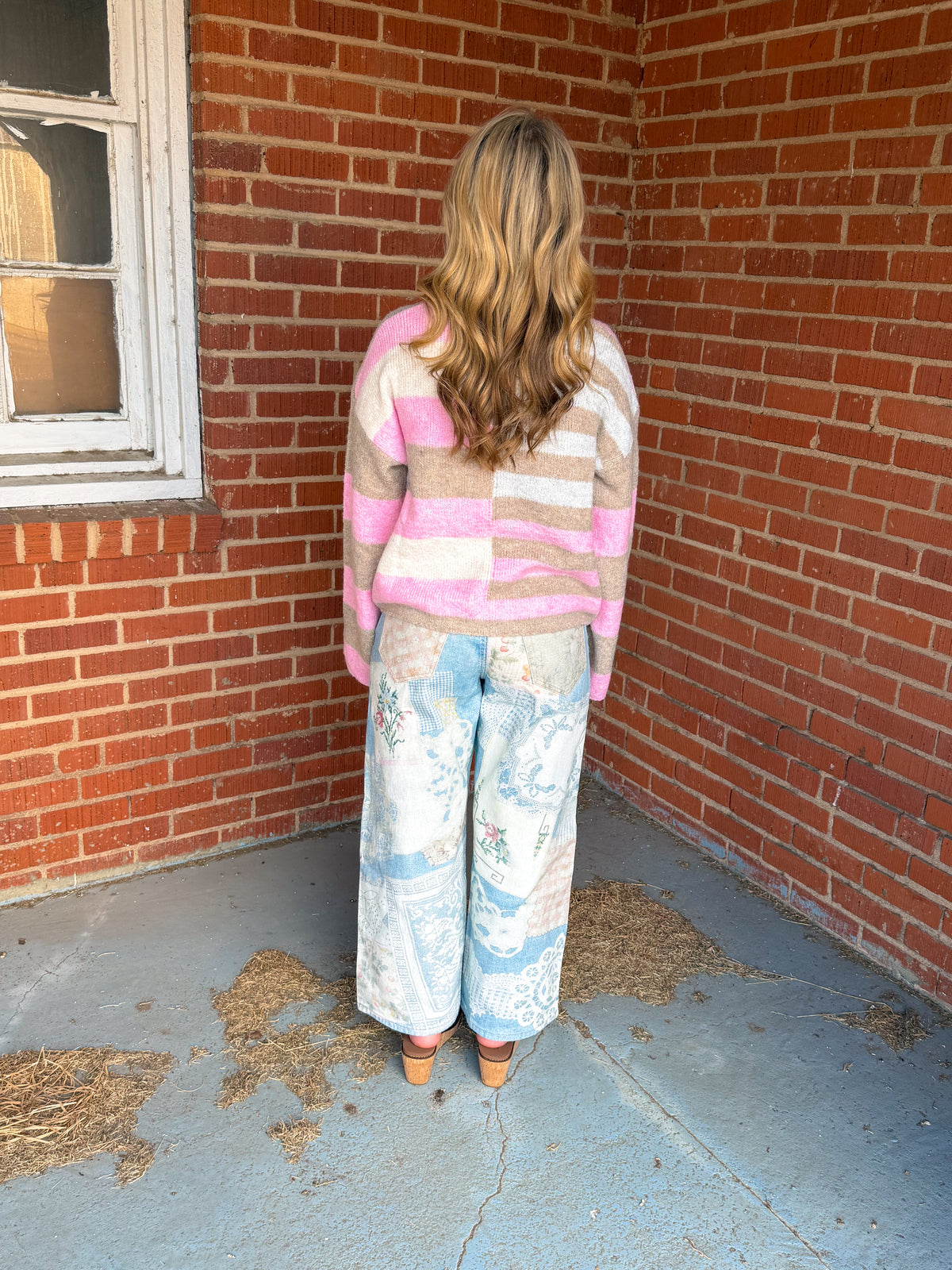 Sweetheart Stripes Sweater