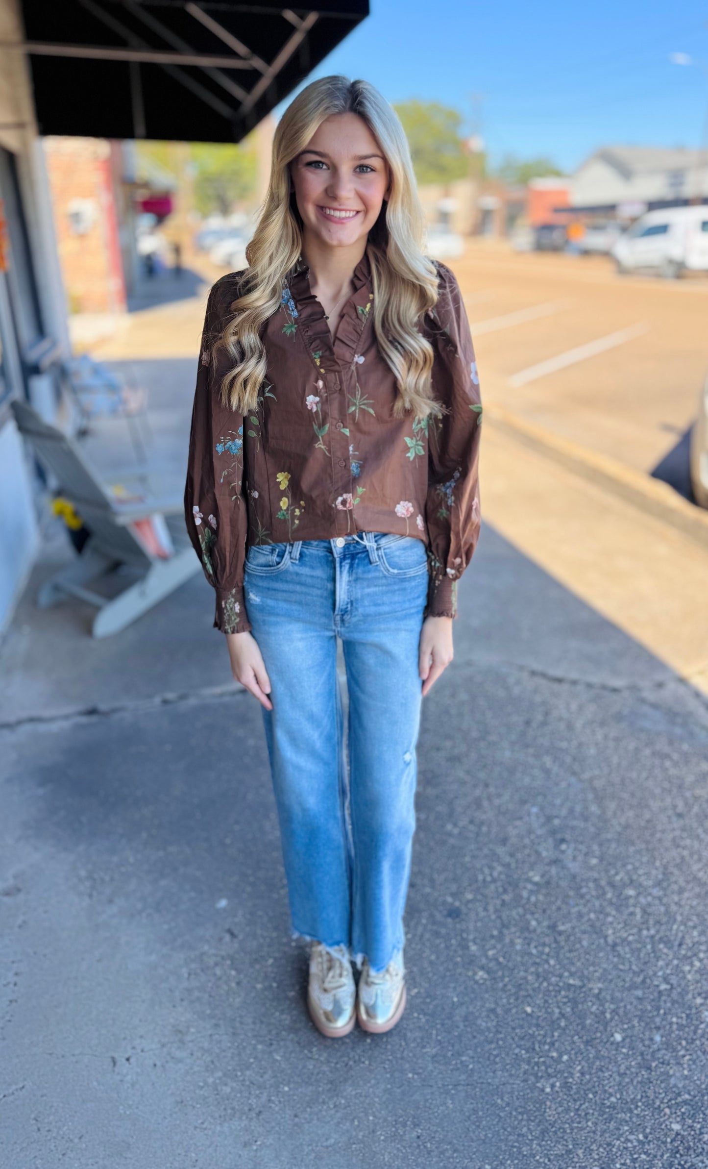 Wild Flower Garden Top