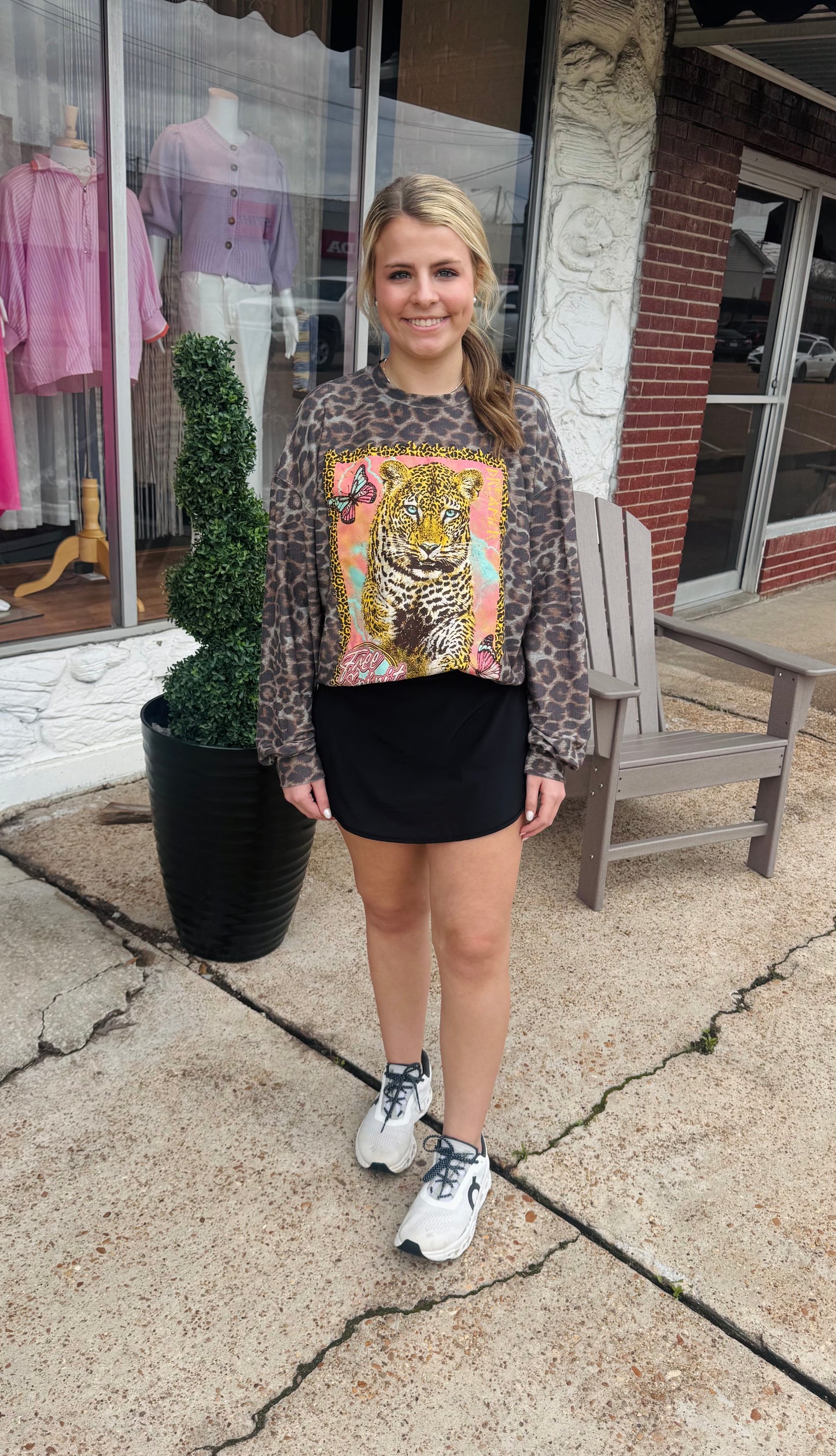 Free Spirit Graphic Pullover