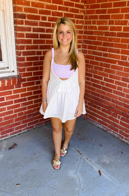 Gingham Dreams Active Dress