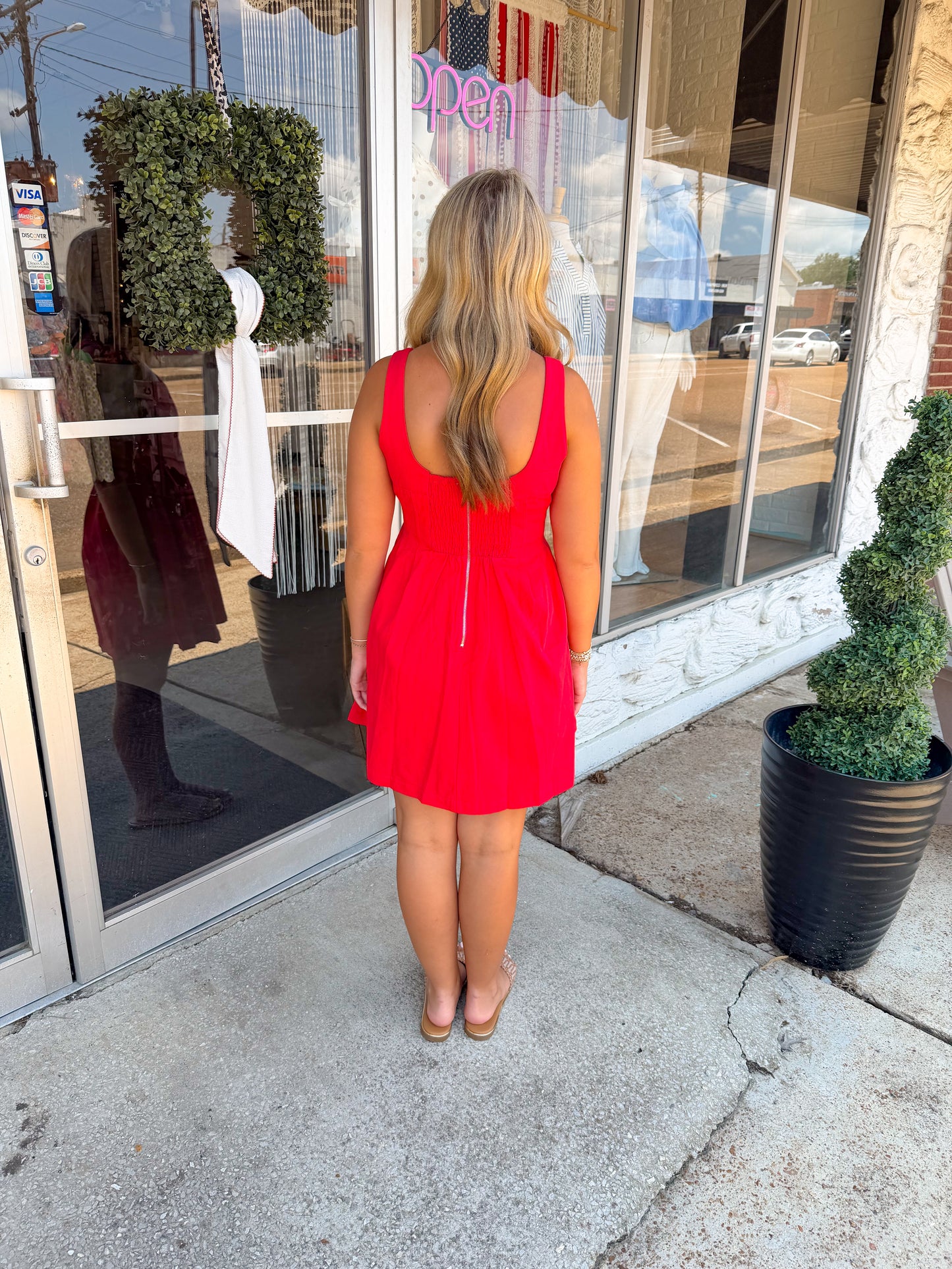 Red Hot Mini Dress