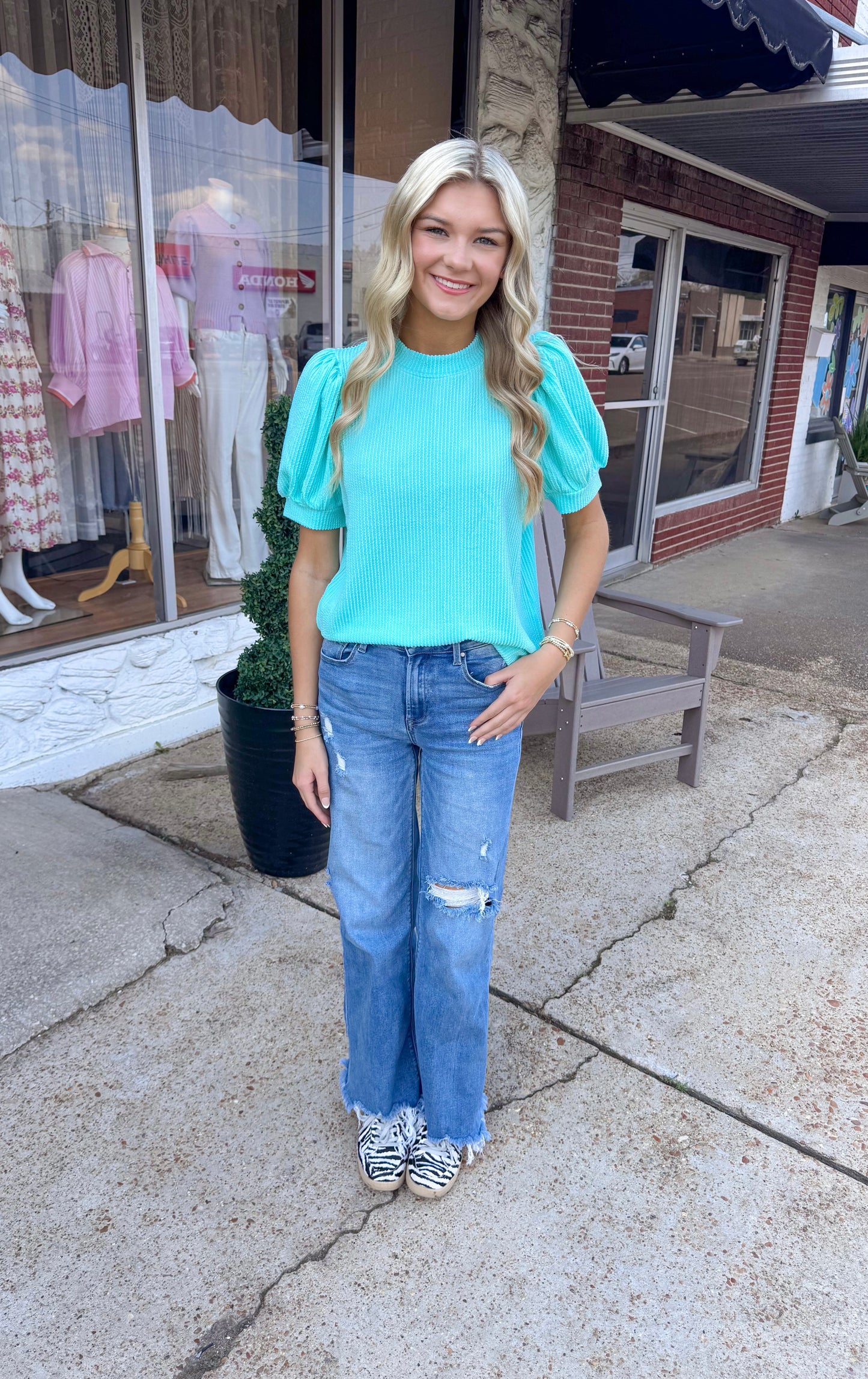 Puff Sleeve Top