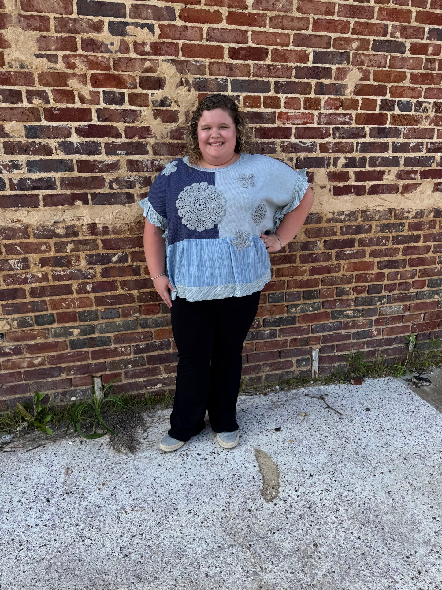 Flower Daze Top-Plus