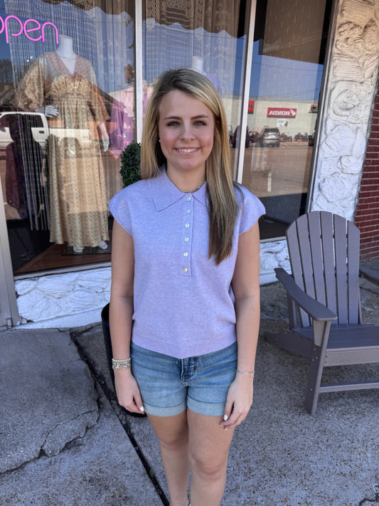 Lavender Wishes Top