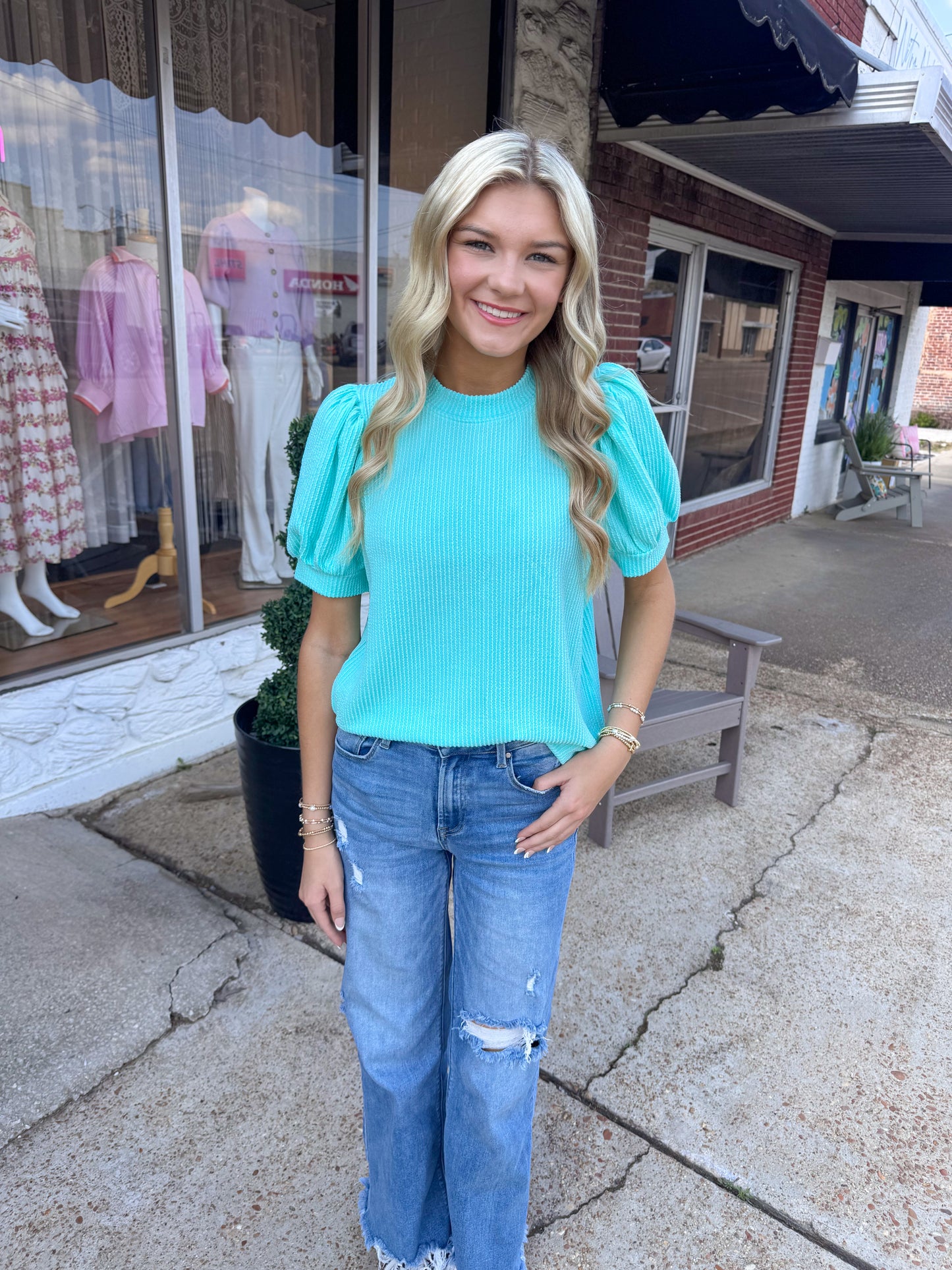 Puff Sleeve Top