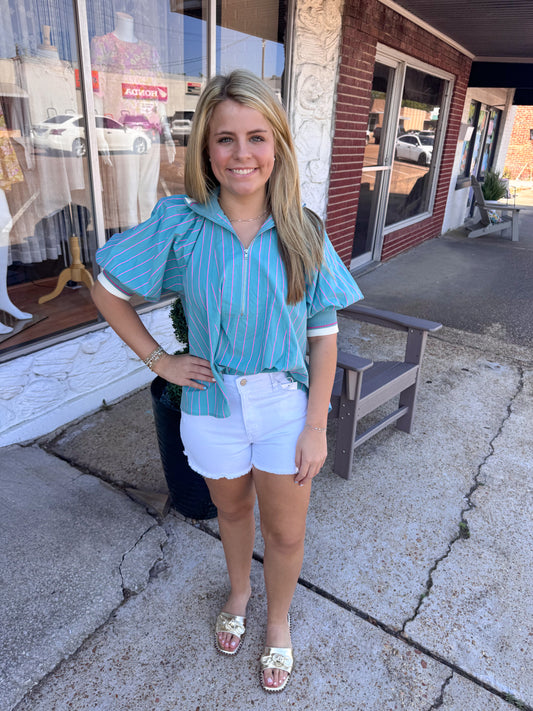 Uptown Stripe Top