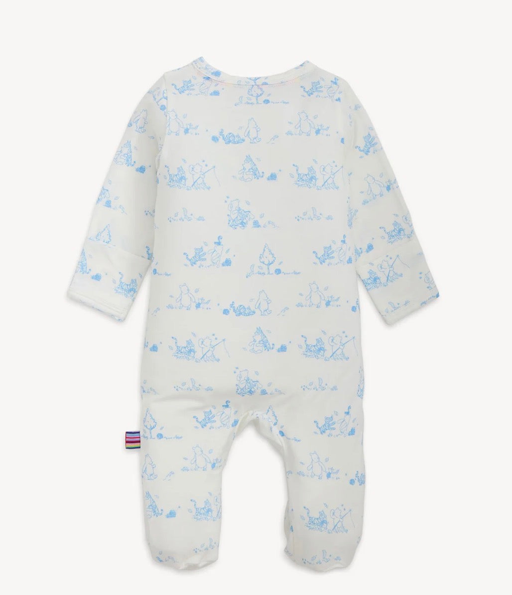 POOH IN THE WOODS FOOTIE