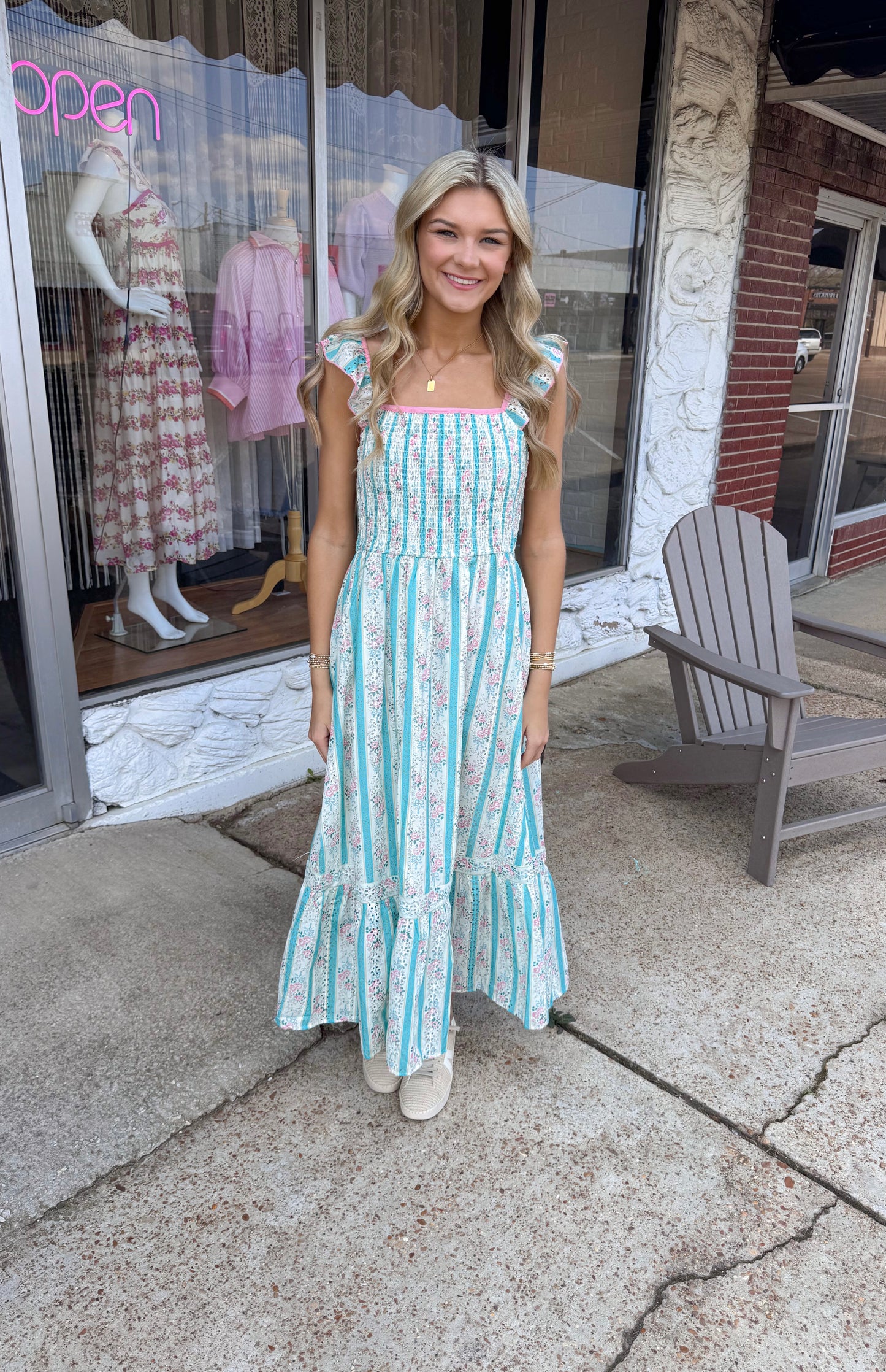 Charleston Bloom Maxi Dress