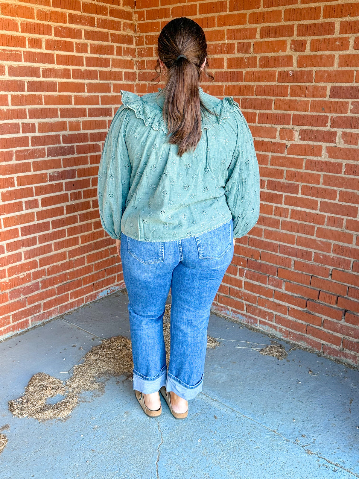 The Eyelet Top